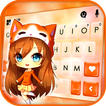 Fox Girl Tastatur-Thema