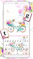 Hình nền bàn phím Flower Bicycle bài đăng