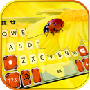 Flower Ladybug Klavye Arkaplan APK