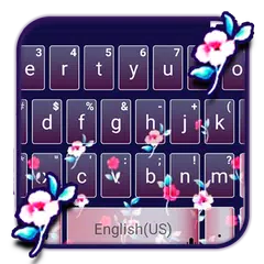 Flower Pattern Tastatur-Thema APK Herunterladen