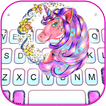 Fundo do Teclado Flower Pink U