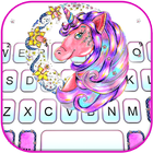 Фон клавиатуры Flower Pink Uni иконка