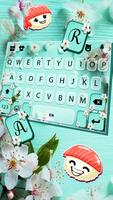 Latar Belakang Keyboard Flower screenshot 2