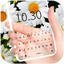 الكيبورد Flowers Transparent APK