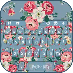 Teclado Flowers Vintage