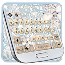Floral Batik Pattern Keyboard  APK