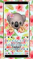 Hình nền bàn phím Floral Koala bài đăng