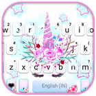 Floral Pink Unicorn icon