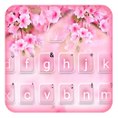 ثيم لوحة المفاتيح Floral Pink  APK