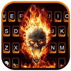 Flaming Death Skull icon