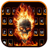 Flaming Death Skull icon