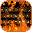 Fond de clavier Flaming Fire L