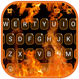 Фон клавиатуры Flaming Fire Li иконка