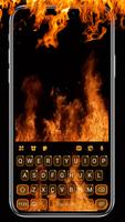 Flaming Fire Live Poster
