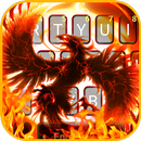 Tema Keyboard Flaming Fire Pho APK