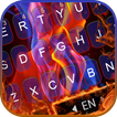 Flaming Fire Tastatur-Thema