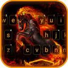 خلفية الكيبورد Flaming Horse أيقونة