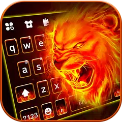 Flaming Lion のテーマキーボード アプリダウンロード
