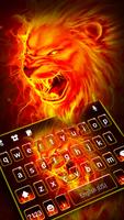 Teclado Flaming Lion Cartaz