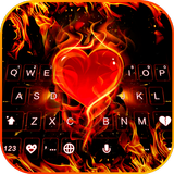 Flaming Heart 主题键盘
