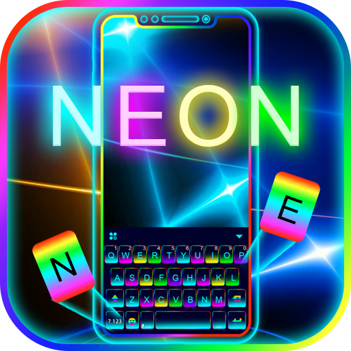 Flash Neon Color 主題鍵盤
