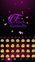 最新版、クールな Flash Butterfly のテーマキ スクリーンショット 2