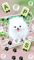 Teclado Fluffy Cute Dog imagem de tela 1