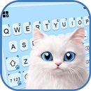 Fond de clavier Fluffy Cute Ki APK