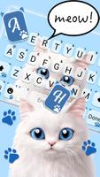 Fond de clavier Fluffy Cute Ki capture d'écran 1