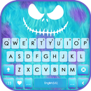 خلفية الكيبورد Fluffy Blue Monster APK