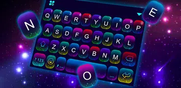 Teclado Fluorescent Neon