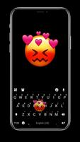 Tema Keyboard Flushing Love Em Cartaz