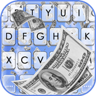 Fundo do Teclado Flying Dollar ícone