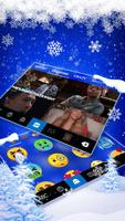 Teclado Froze Snowflakes imagem de tela 3