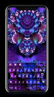 Fundo do Teclado Fractal Art L Cartaz