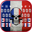 French Angry Skull Tastaturhin APK