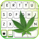 Fresh Weed Leaf Klavye Arkapla APK