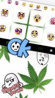 Fundo do Teclado Fresh Weed Le imagem de tela 2