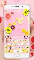 الكيبورد Fruity Messenger الملصق
