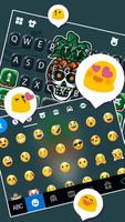 خلفية الكيبورد Fun Pineapple Skull تصوير الشاشة 3