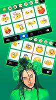 Tema Keyboard Funky Pop Girl imagem de tela 3