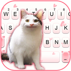 Фон клавиатуры Funny Cat Face иконка