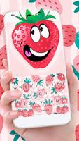 Funny Face Strawberry Poster