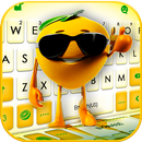 ثيم لوحة المفاتيح Funny Lemon APK