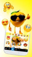 ثيم لوحة المفاتيح Funny Lemon تصوير الشاشة 2