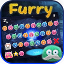 Тема для клавиатуры Furry Mons APK