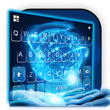 Tema Keyboard Futuristic Globe ícone