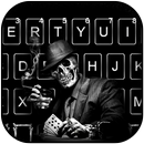 Gamble Mafia Skull Klavye Tema APK