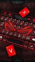 Thème de clavier Gaming Red Te capture d'écran 1