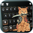 Gangsta Tattoo Cat Klavye Arka APK